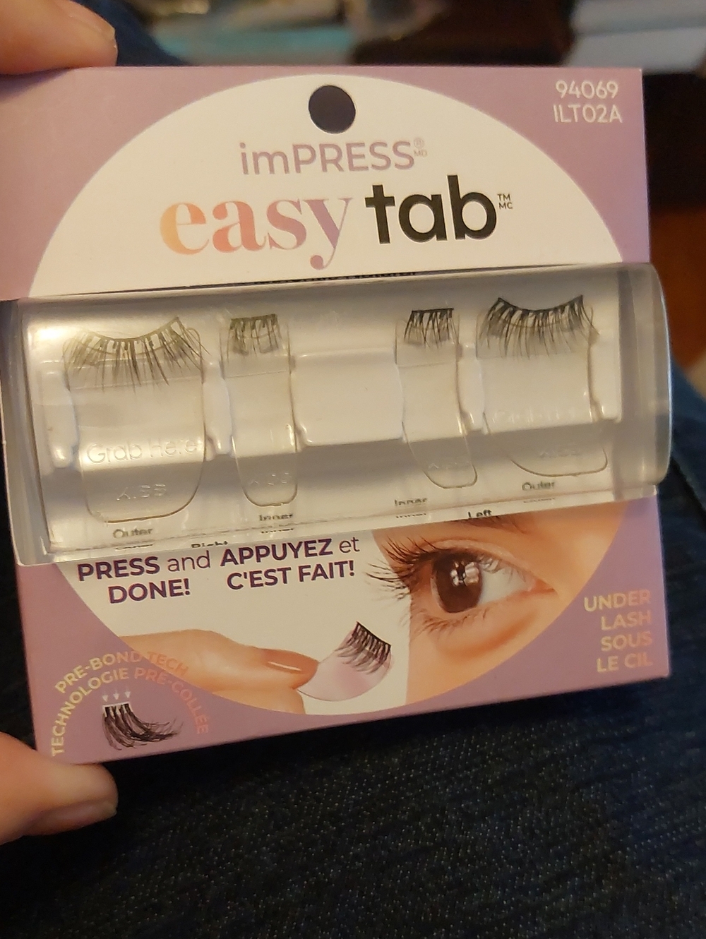 KISS imPRESS Press On Falsies Easy Tab Eyelashes NewBrand new KISS
